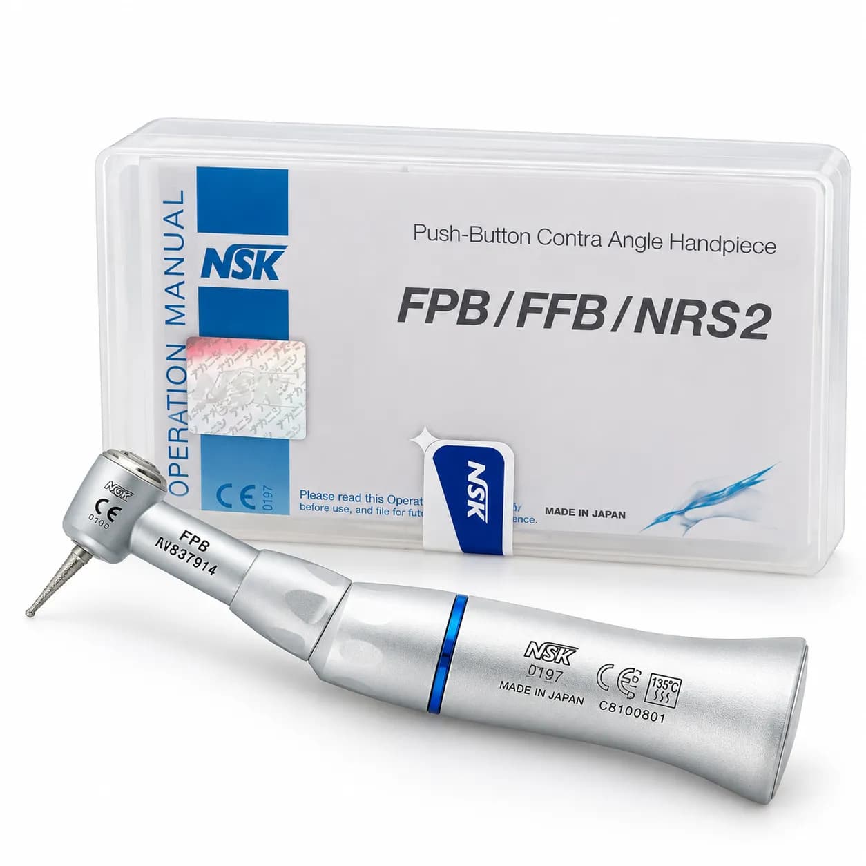 آنگل پوش باتن NSK مدل FPB | آنگل دندانپزشکی