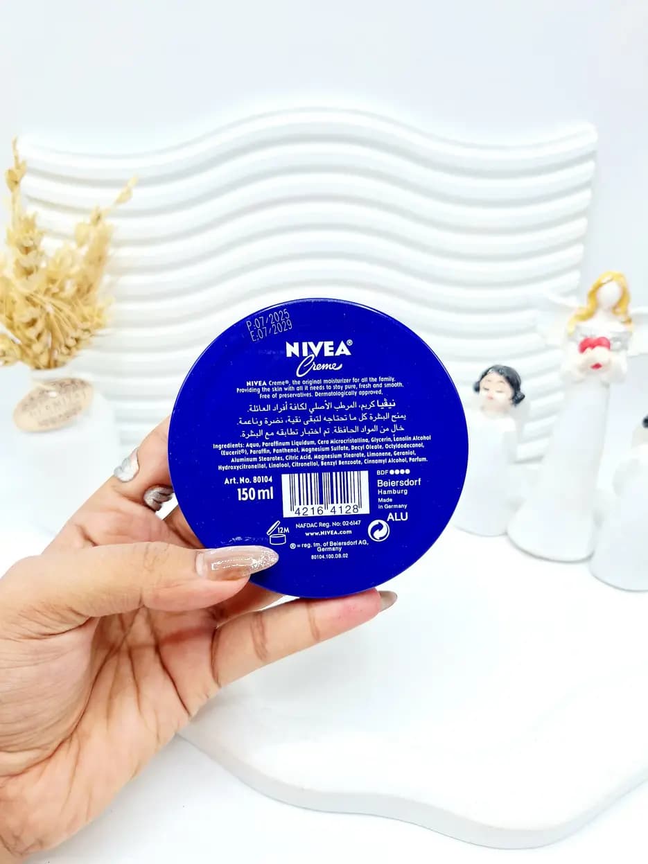 کرم مرطوب‌کننده نیوآ Nivea قوطی فلزی ۱۵۰ میل — تصویر ۲