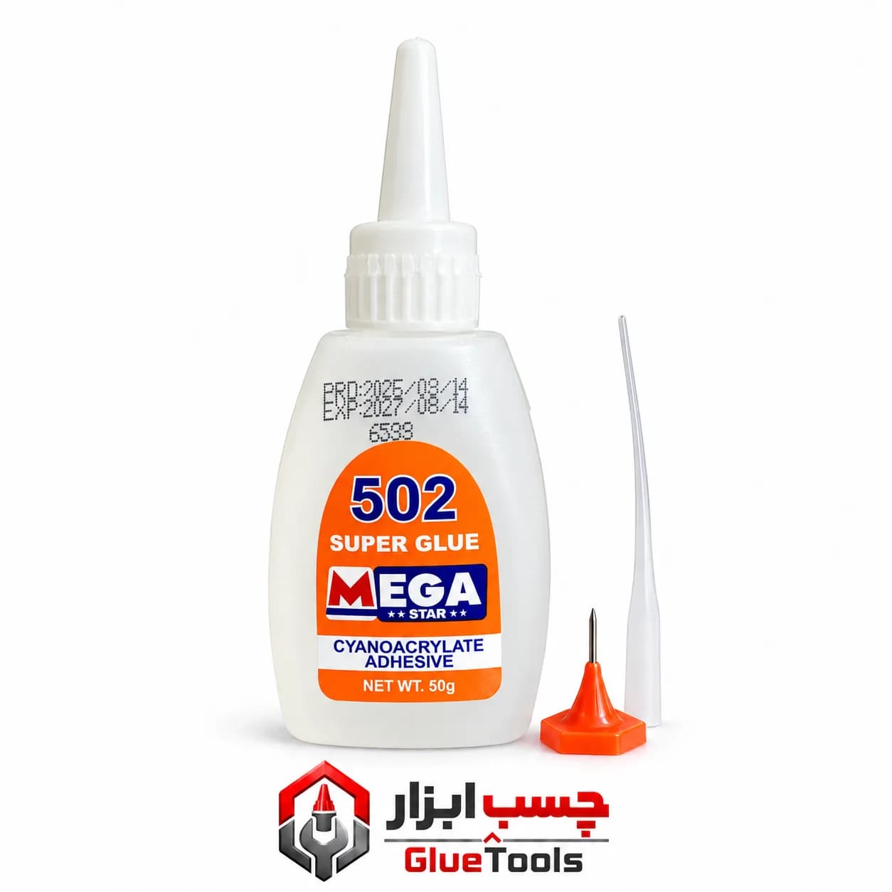 چسب قطره‌ای ساندیسی مگا استار ۵۰۲
