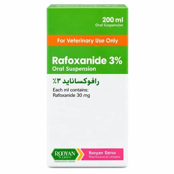 رافوکساناید ۳٪ رویان دارو ۲۰۰ میلی‌لیتر
