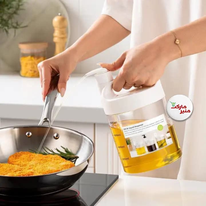 روغن ریز مدل پمپی اکرولیک ظرفیت ۱ لیتری