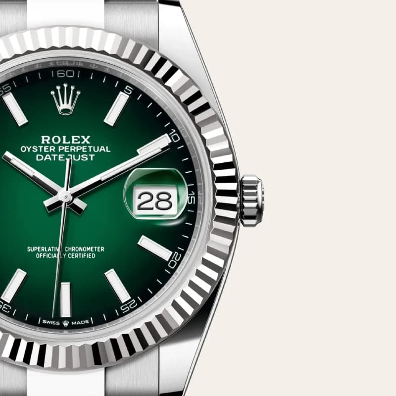 رولکس Datejust 36 سبز نعنایی | رفرنس M126234-0052 — تصویر ۳