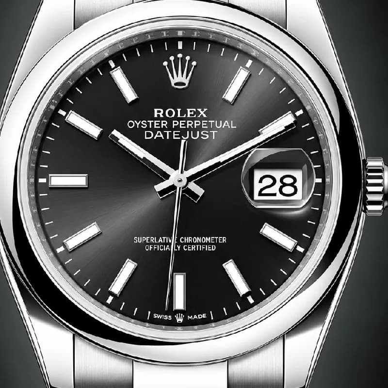 رولکس Datejust 36 مشکی | رفرنس M126200-0004 — تصویر ۲