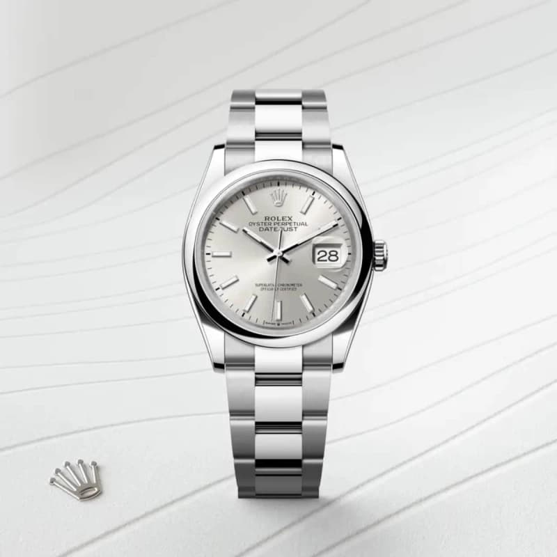 رولکس Datejust 36 نقرهای | رفرنس M126200-0002 — تصویر ۲