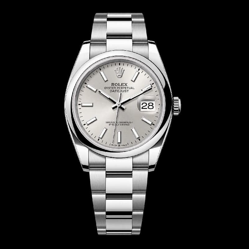 رولکس Datejust 36 نقرهای | رفرنس M126200-0002