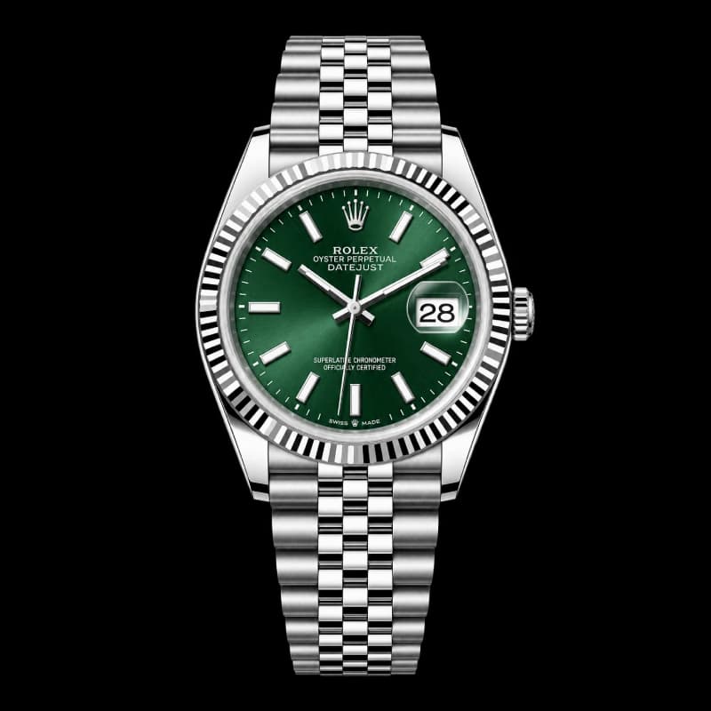 رولکس Datejust 36 سبز نعنایی | رفرنس M126234-0051 — تصویر ۶