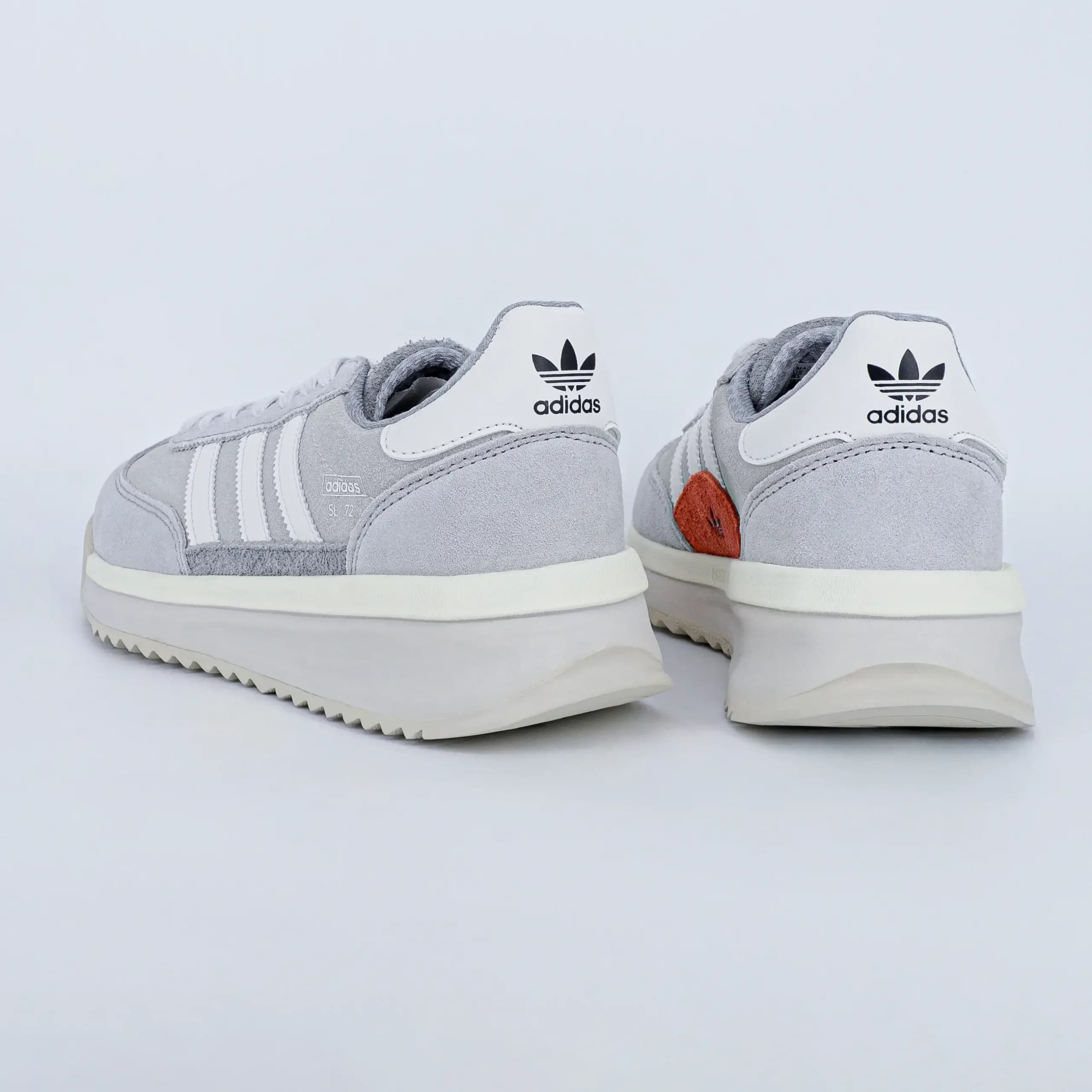 کتونی آدیداس اس ال 72 ADIDAS SL زنانه مسترکوالیتی رنگ طوسی کد 2402 — تصویر ۴