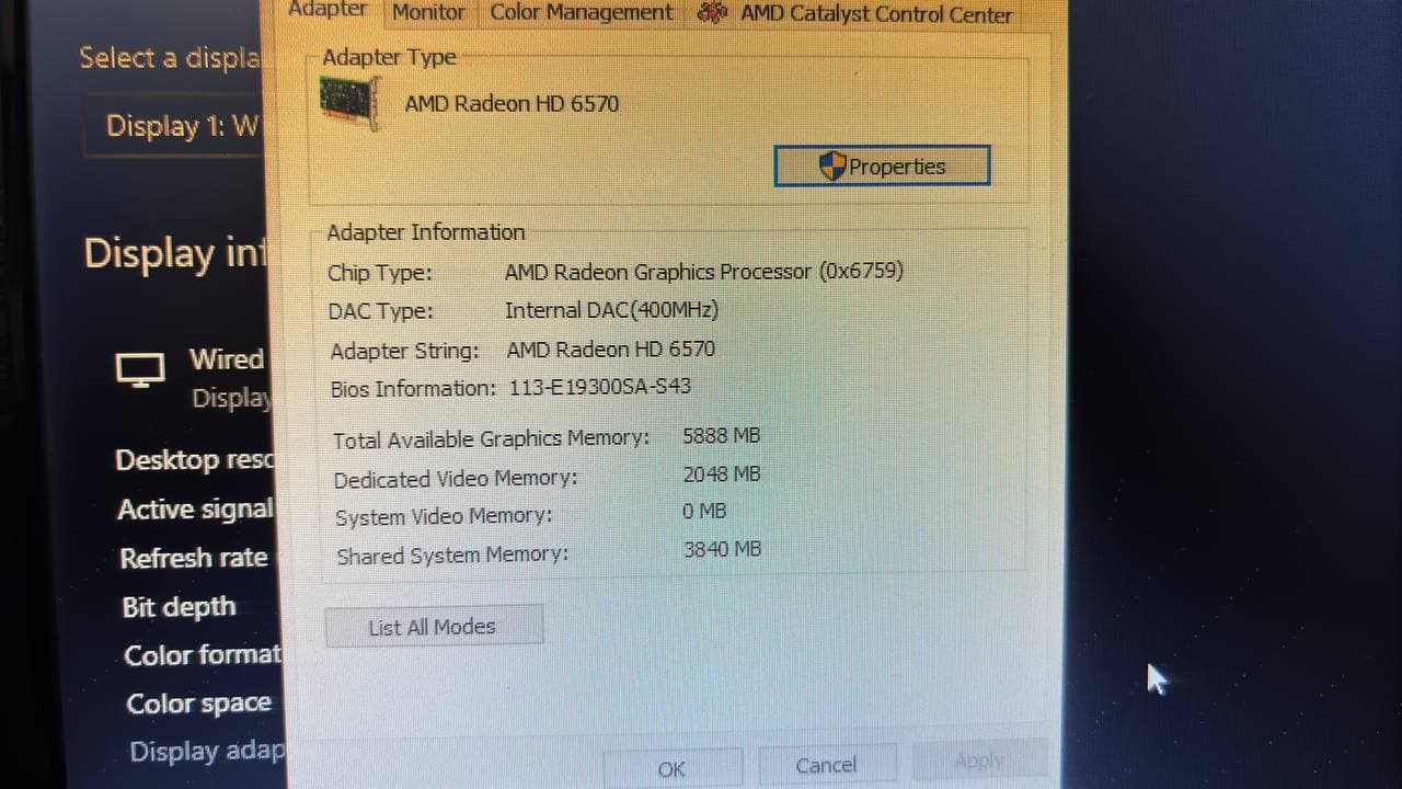 کامپیوتر رومیزی – athlon2 – ssd128Gb – ram8Gb – gpu2Gb — تصویر ۷