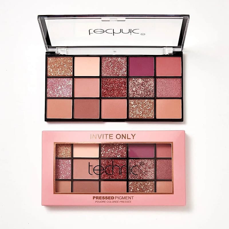 پالت سایه تکنیک Technic Invite Only Pressed Pigment Palette
