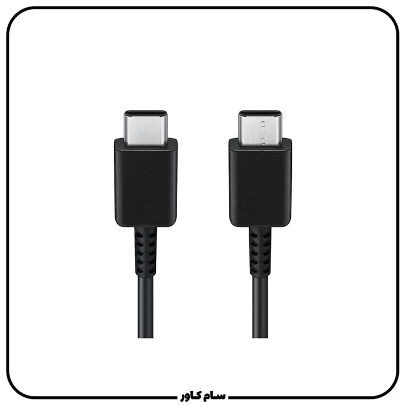 کابل دو سر تایپ سی اصلی 1 متر — تصویر ۲