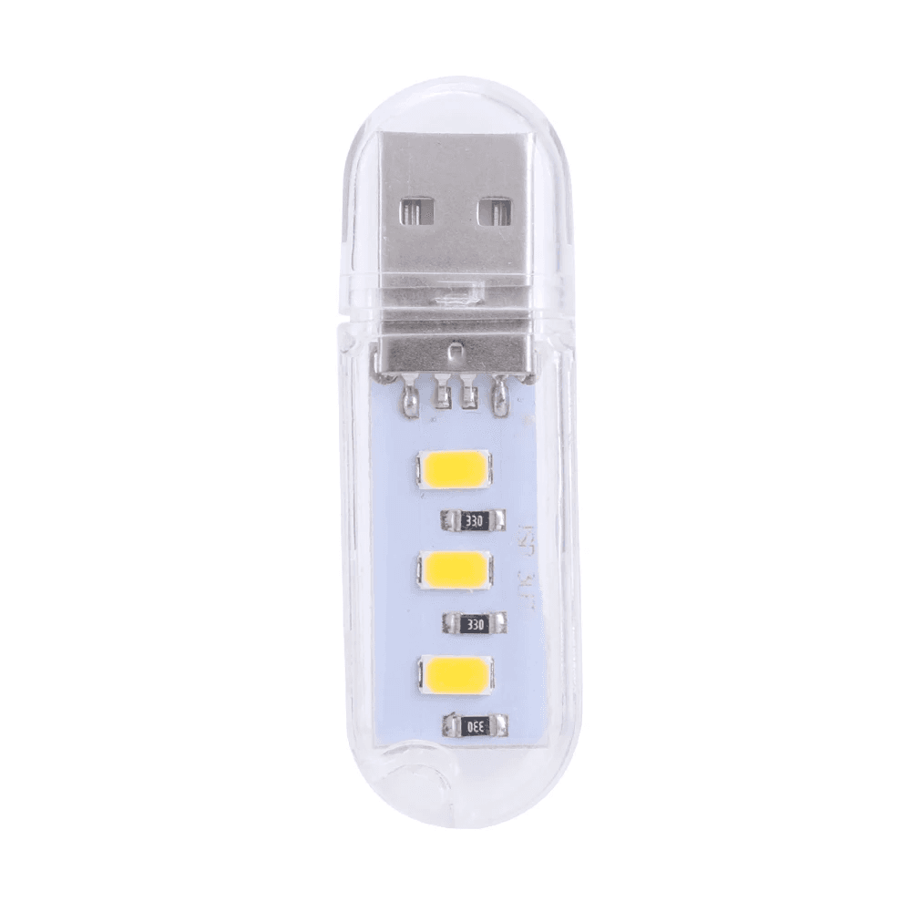چراغ ال ای دی هشت تایی LED USB دارای قاب محافظ 2.5 وات — تصویر ۷