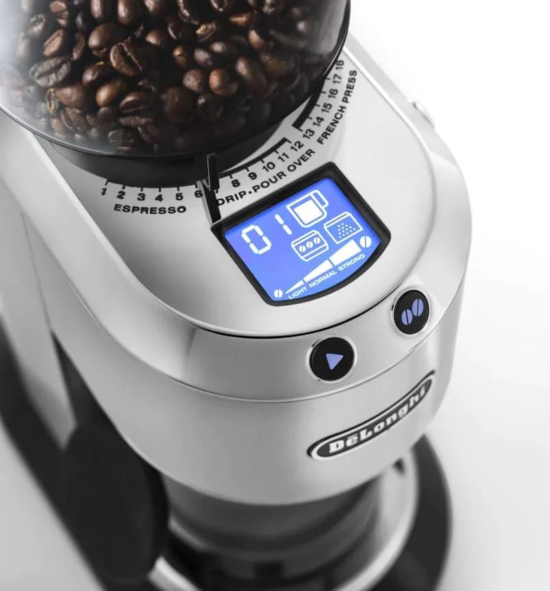 آسیاب قهوه دلونگی مدل De’Longhi KG 521.M توان 150 وات (کالا اصل) — تصویر ۵