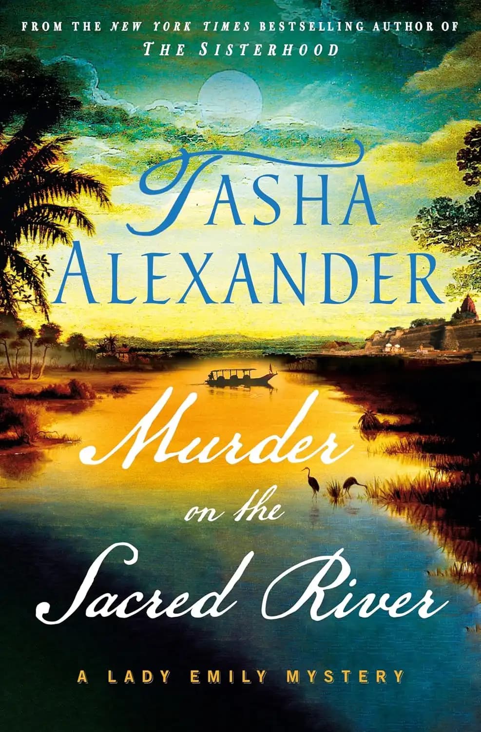 کتاب قتل در رودخانه مقدس (Murder on the Sacred River) نسخه انگلیسی PDF | تاشا الکساندر