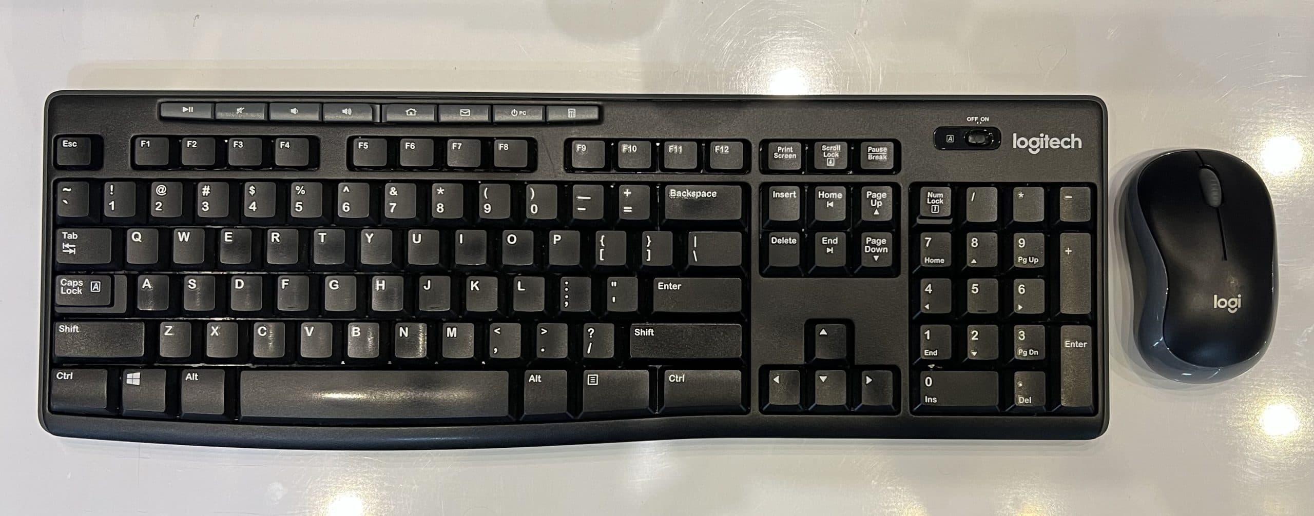کیبورد و ماوس بی‌سیم استوک لاجیتک MK270