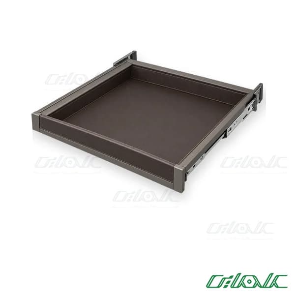 طبقه کشویی ریلی آرامبند چرمی یونیت ۹۰ اچ تی ان مدل HCE-18-90