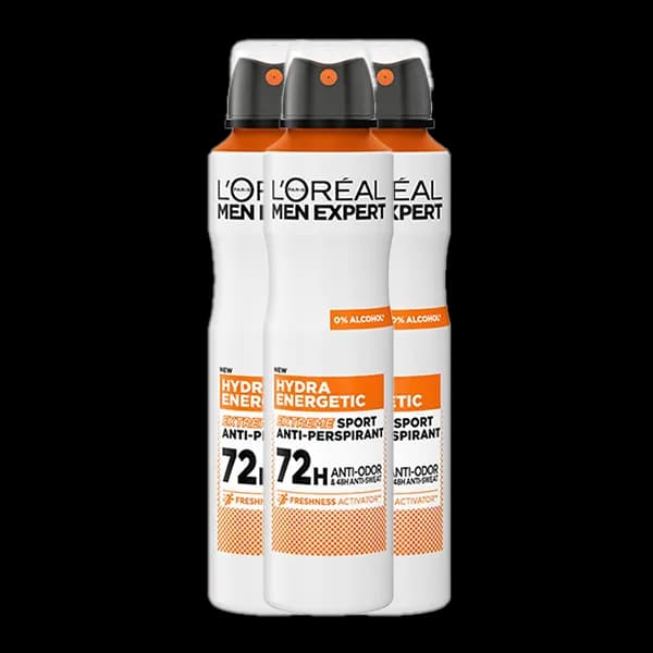 اسپری لورال ضد تعریق بدن Hydra Energetic — تصویر ۳