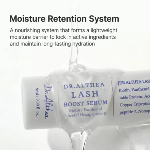 سرم تقویت مژه دکتر التیا حاوی بیوتین Dr.Althea Lash Boost Serum Dr.Althea Lash Boost Serum — تصویر ۴