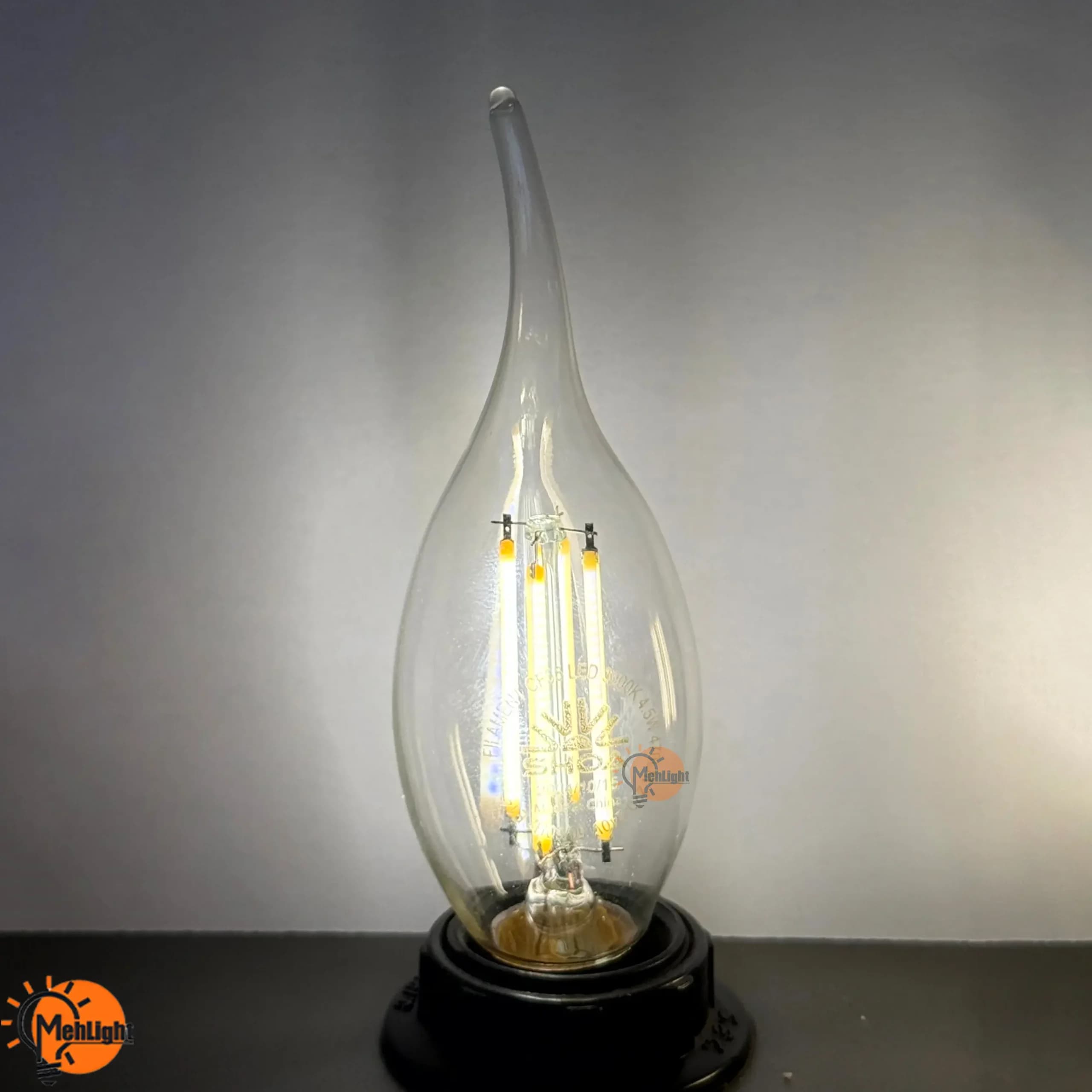 لامپ اشکی 4.5 وات شعاع مدل SH-CF35 — تصویر ۲