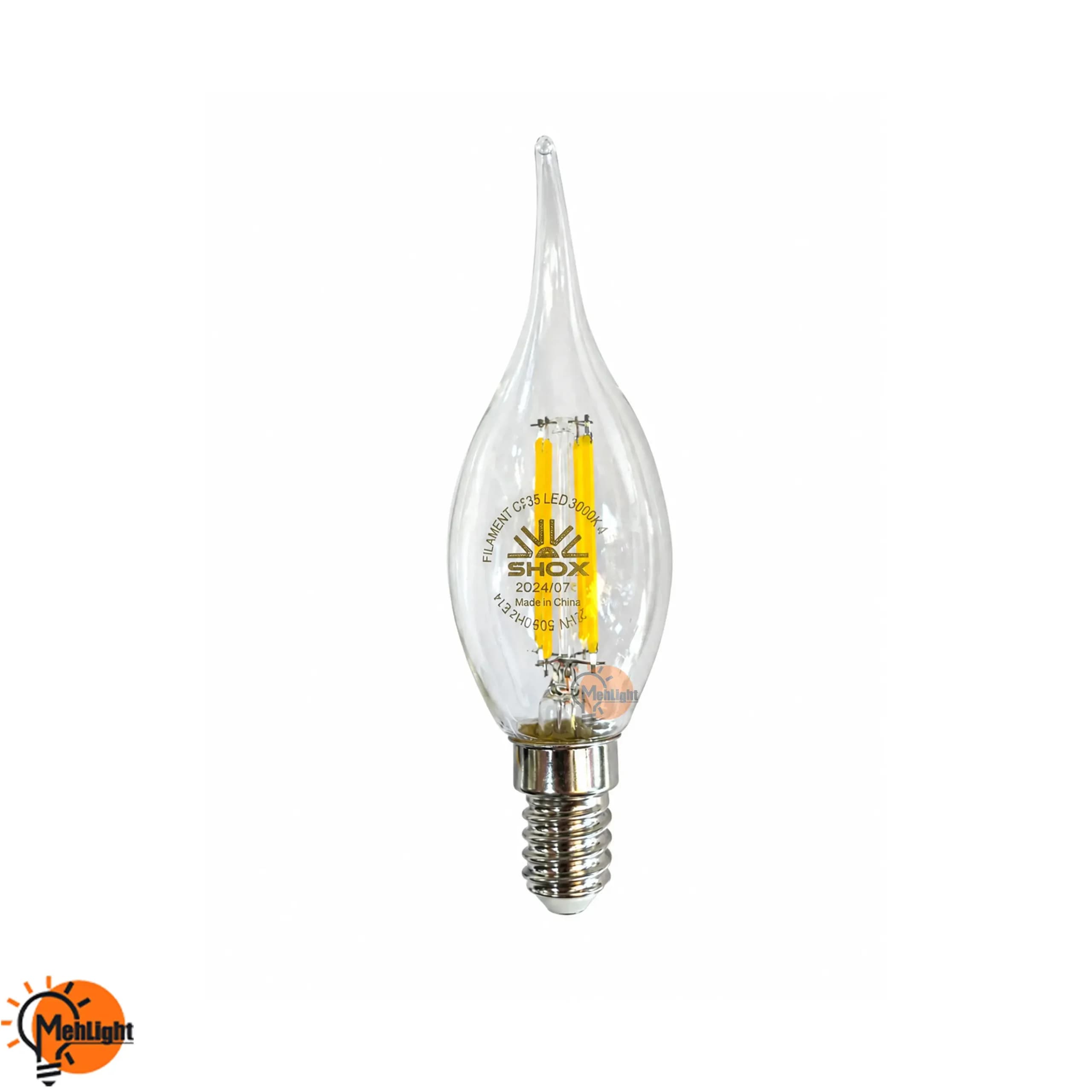 لامپ اشکی 4.5 وات شعاع مدل SH-CF35