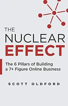 و دانلود نسخه کامل کتاب زبان اصلی The Nuclear Effect: The 6 Pillars of Building a 7+ Figure Online Business | دانلود کتاب خارجی