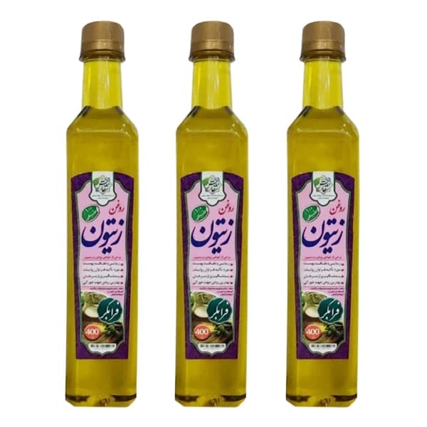 روغن زیتون فرابکر شفابخش | وزن تقریبی 400 گرم — تصویر ۲