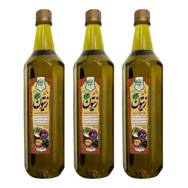 روغن زیتون فرابکر وزن تقریبی 900 گرم | برند شفابخش — تصویر ۲