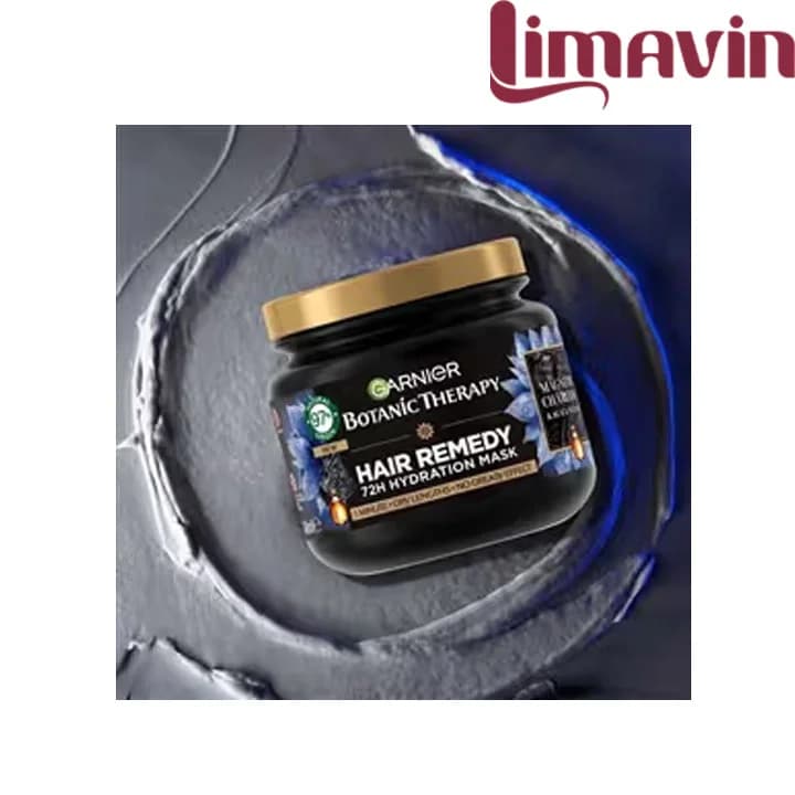 ماسک موی پاکسازی و آبرسان ذغال و روغن سیاه دانه گارنیه Magnetic Charcoal حجم 340 میلی لیتر — تصویر ۳