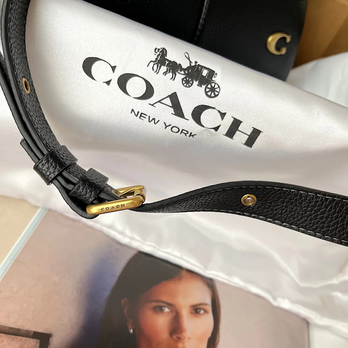 کیف کوچ (Coach Lana Shoulder Bag) — تصویر ۴