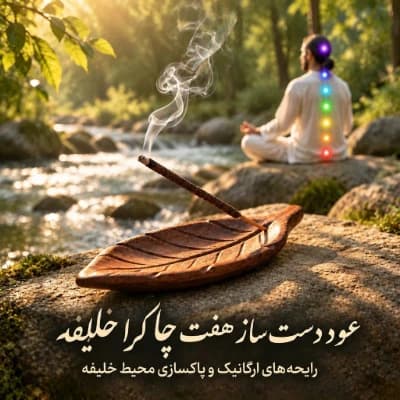 عود دست ساز هفت چاکرا خلیفه