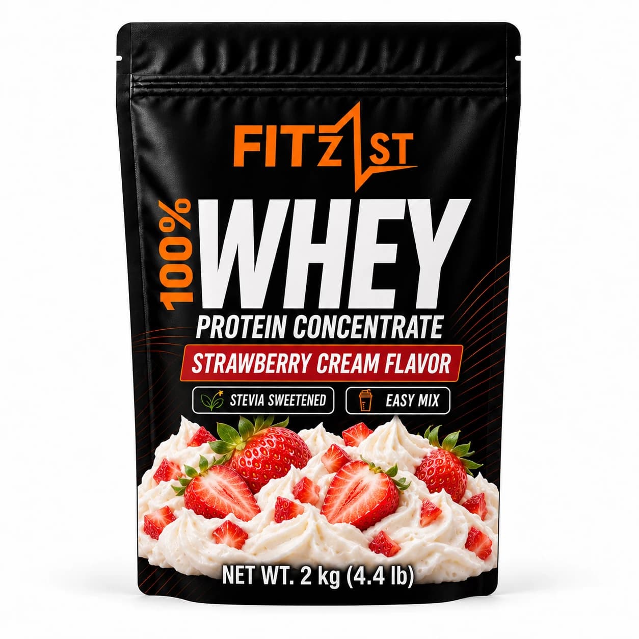 وی پروتئین توت فرنگی خامه 500 گرم (Whey) — تصویر ۷