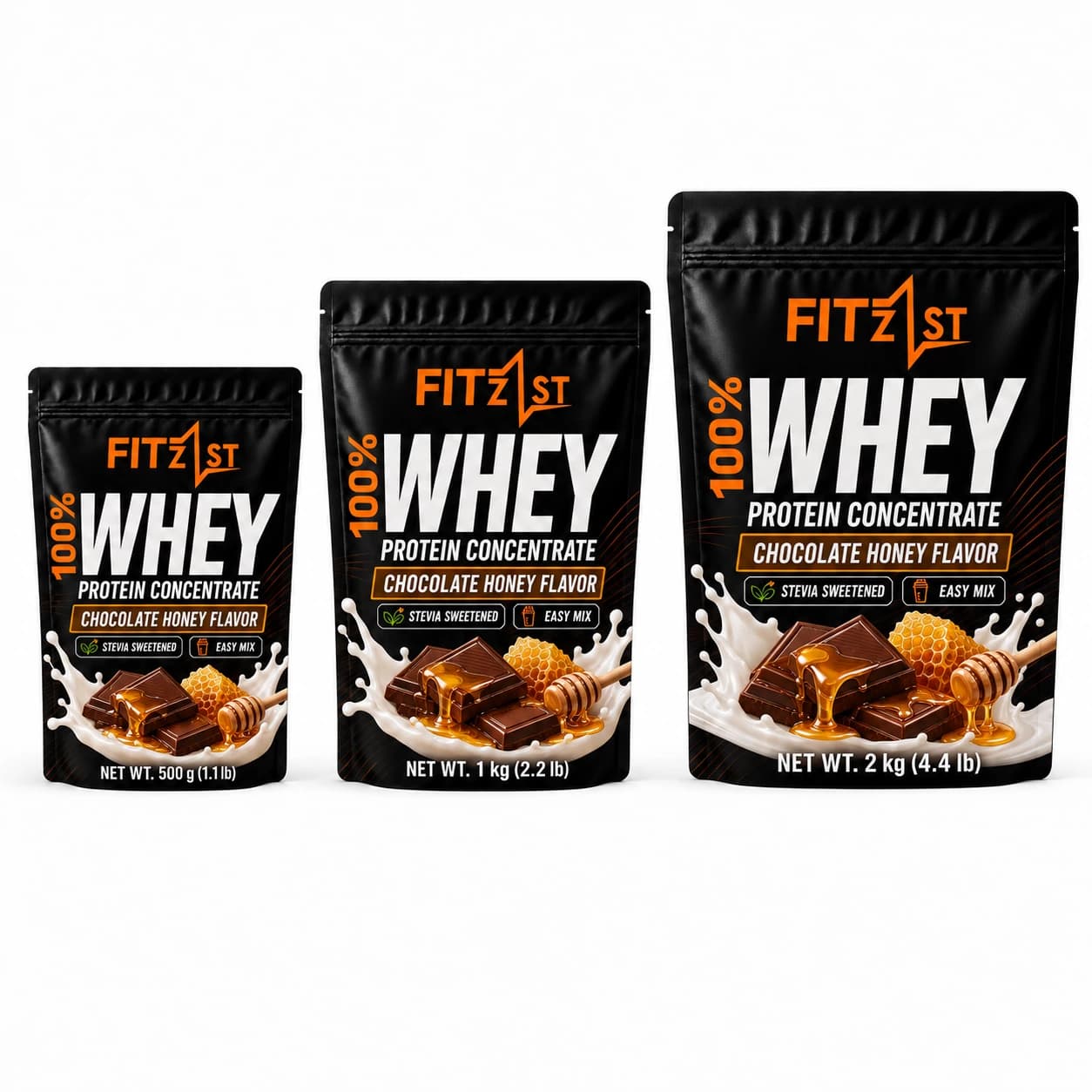 وی پروتئین شکلات عسل 2000 گرم (Whey) — تصویر ۸