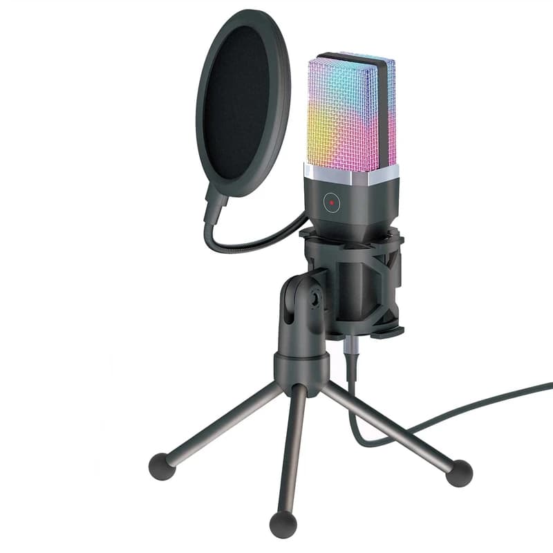 میکروفن رومیزی یانمای مدل X1R RGB با درگاه اتصال USB
