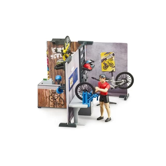 ماشین بازی برودر مدل Bworld Bike Shop and Service — تصویر ۲