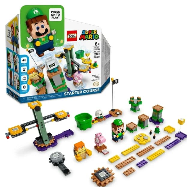 لگو Adventures with Luigi Starter Course سری سوپرماریو کد 71387