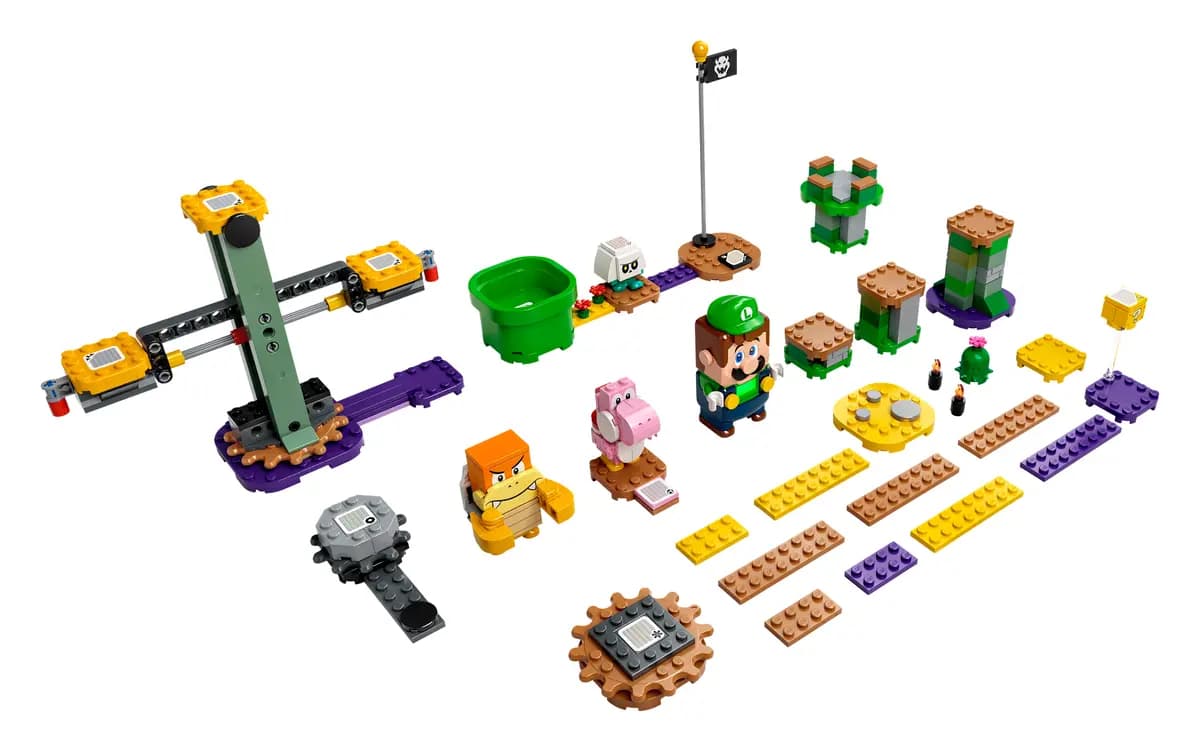 لگو Adventures with Luigi Starter Course سری سوپرماریو کد 71387 — تصویر ۲