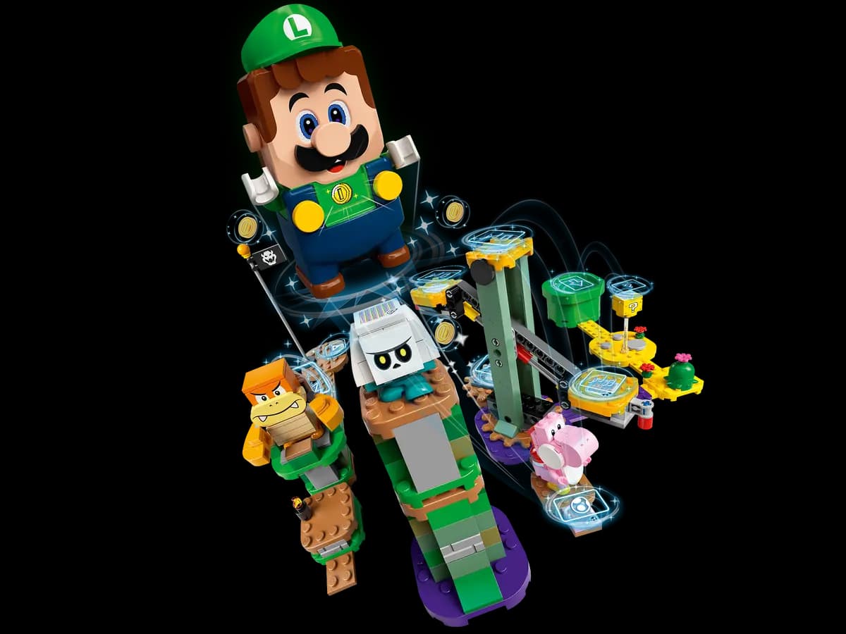 لگو Adventures with Luigi Starter Course سری سوپرماریو کد 71387 — تصویر ۴