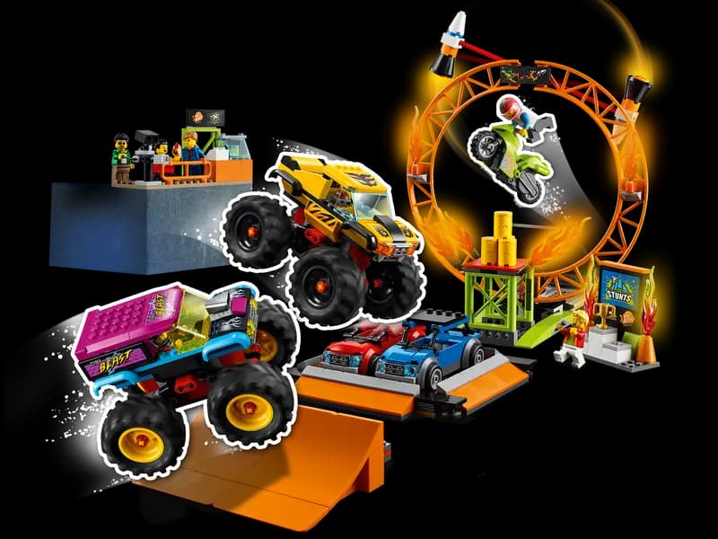 لگو Stunt Show Arena سری سیتی کد 60295 — تصویر ۴