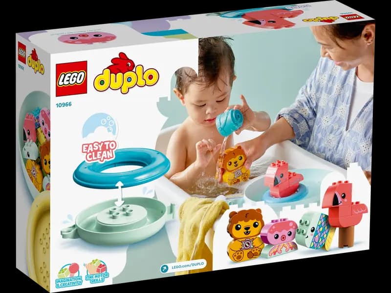 لگو Bath Time Fun: Floating Animal Island سری دوپلو کد 10966 — تصویر ۷
