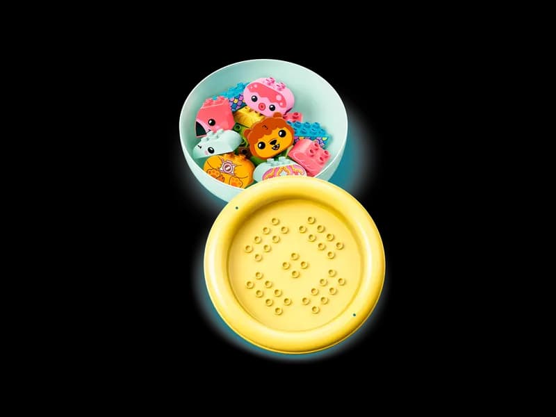 لگو Bath Time Fun: Floating Animal Island سری دوپلو کد 10966 — تصویر ۵