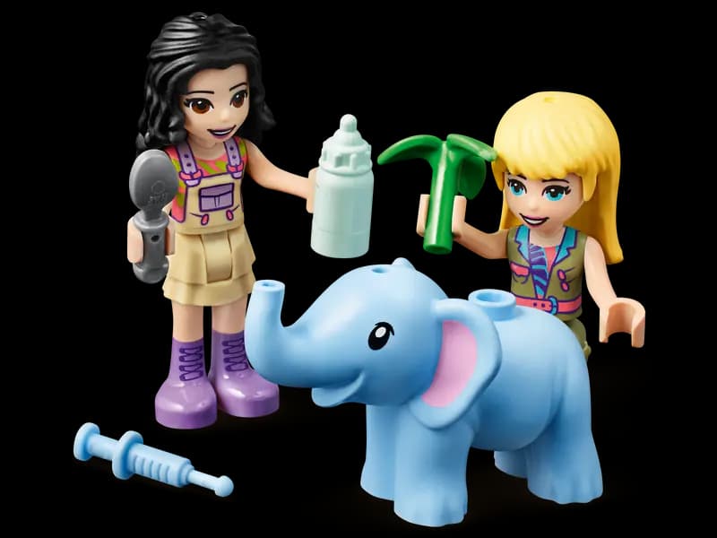 لگو Baby Elephant Jungle Rescue سری فرندز کد 41421 — تصویر ۵