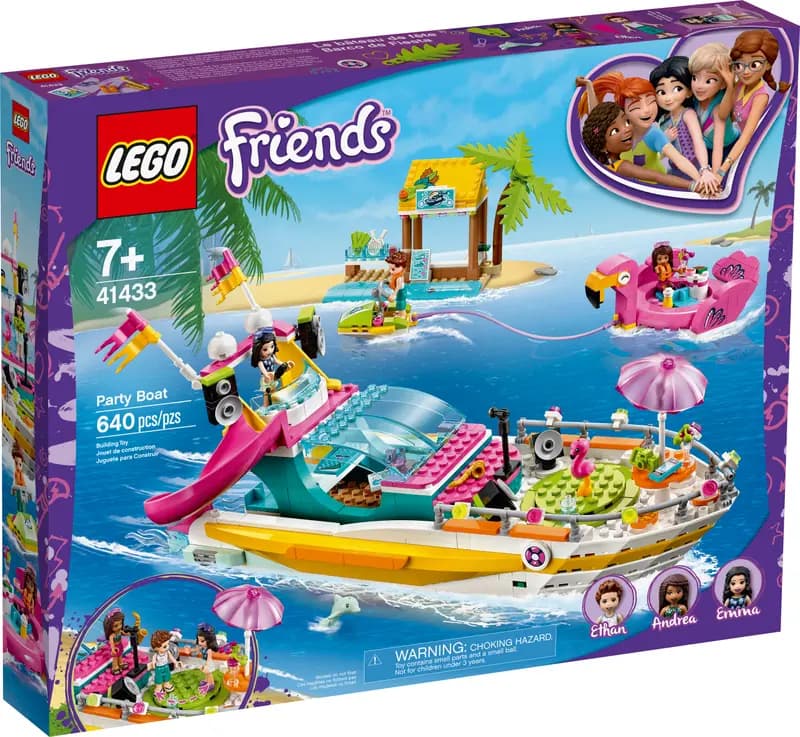 لگو Party Boat سری فرندز کد 41433 — تصویر ۳