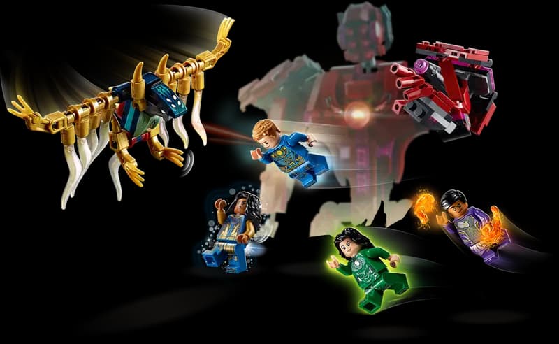 لگو LEGO® Marvel The Eternals In Arishem’s Shadow سری مارول کد 76155 — تصویر ۵