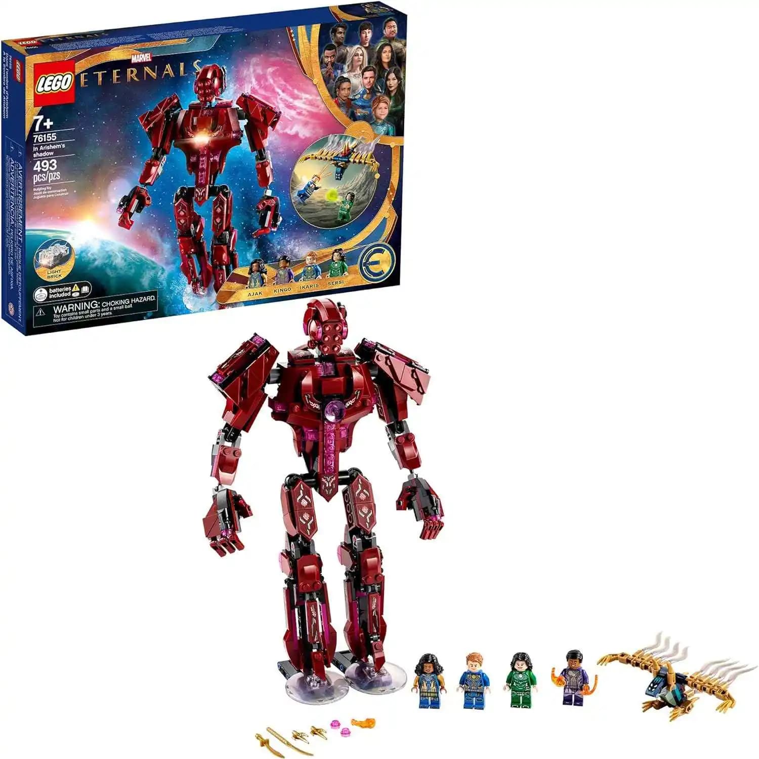 لگو LEGO® Marvel The Eternals In Arishem’s Shadow سری مارول کد 76155