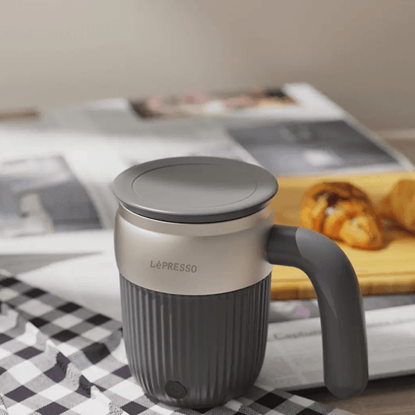 ماگ همزن‌دار مغناطیسی لپرسو Lepresso Auto Magnetic Stirring Mug — تصویر ۲