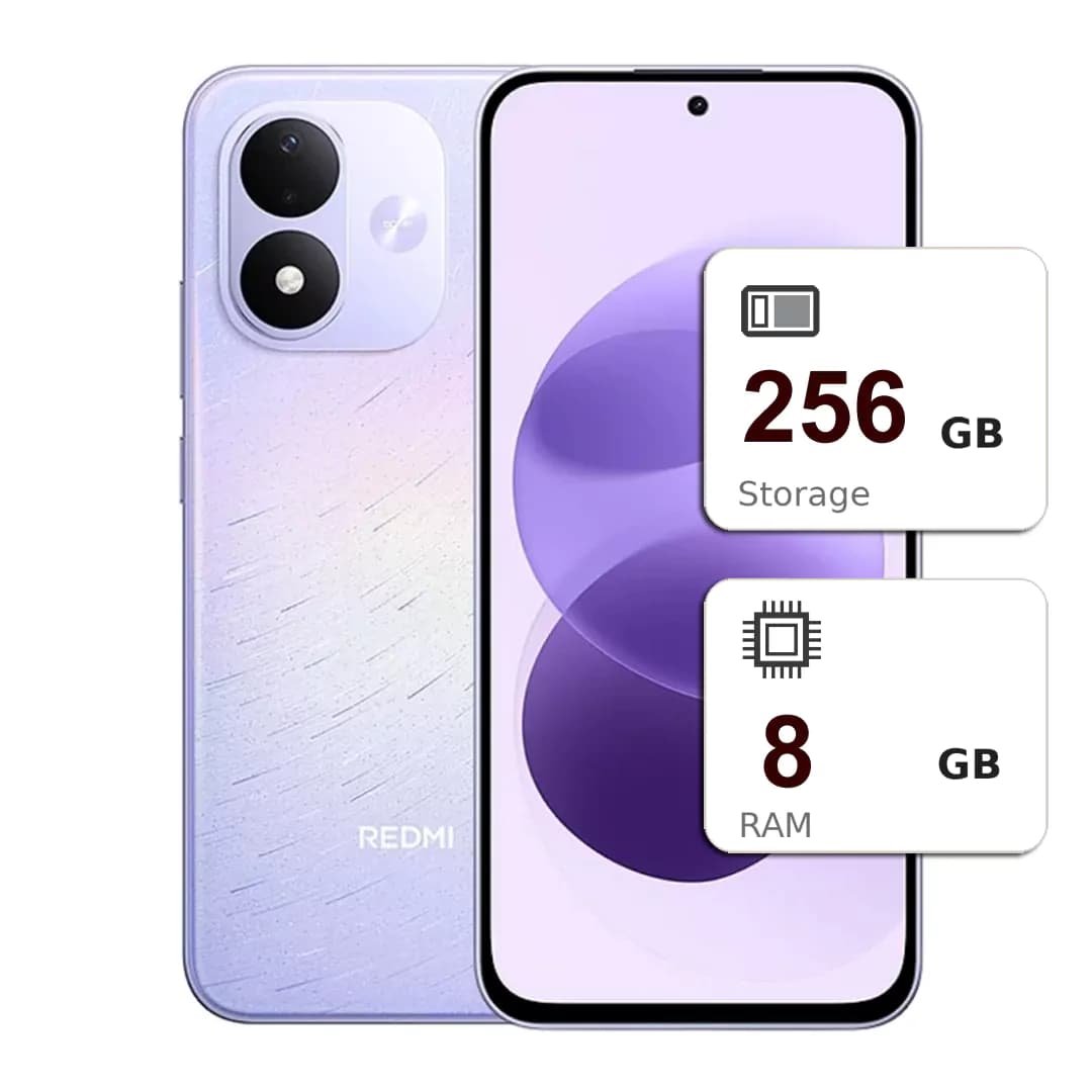 موبایل شیائومی مدل Redmi Note 17 4G ظرفیت 256 رم 8 گیگابایت