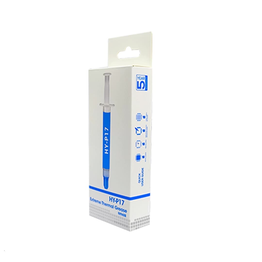 خمیرسیلیکون حرارتی هالنزیه 2و4 گرمی HY-P17 — تصویر ۵