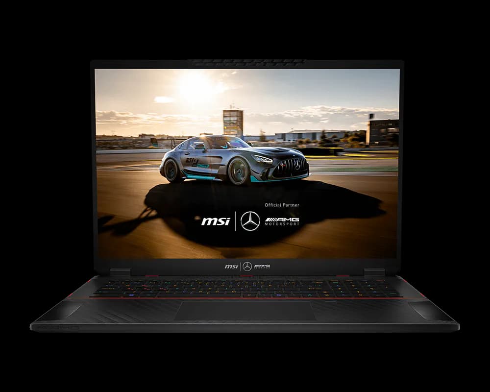 لپ تاپ گیمینگ MSI Stealth 18 Mercedes-AMG Ultra 9 185H رم 32 گیگ SSD 2 ترابایت RTX 4080 120Hz