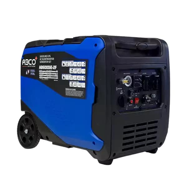 موتور برق دوگانه سوز آبکو 5 کیلووات مدل AB6000iE-2F سایلنت اینورتری ریموت‌دار — تصویر ۳