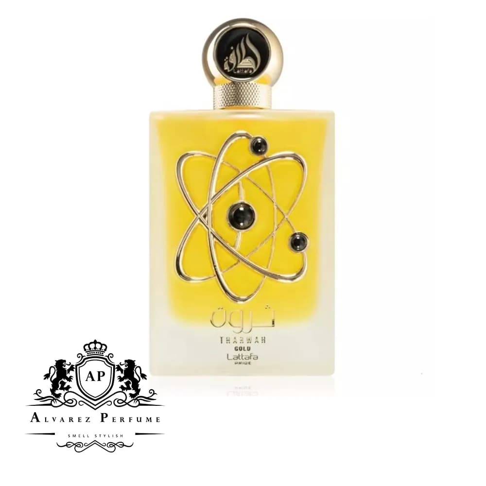 عطر ادکلن ثروت لطافه طلایی زنانه Tharwah gold lattafa | عطر آلوارز