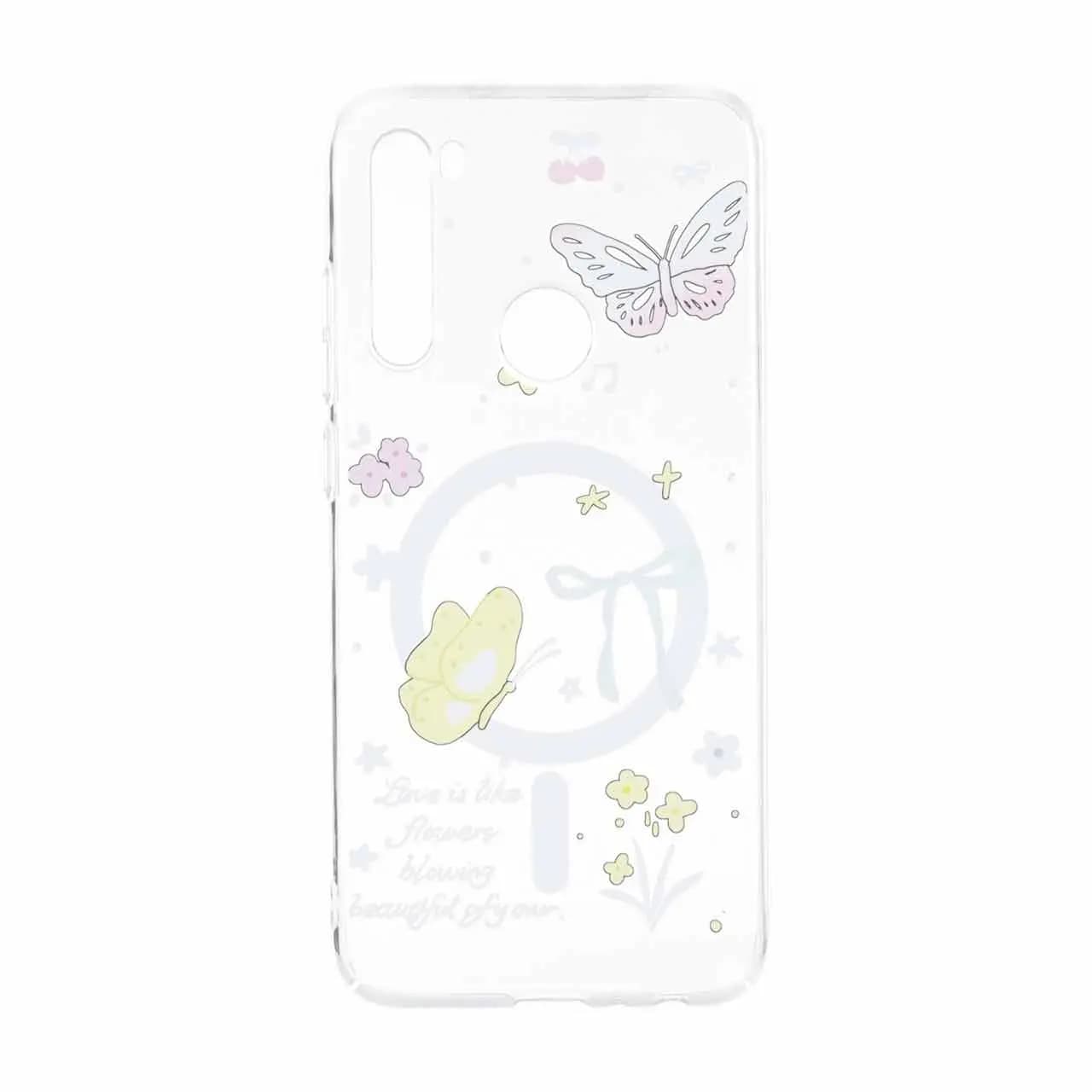 قاب Cute کریستالی طرح مگ سیف Xiaomi Redmi Note 8 – کد 293